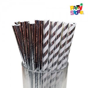 SORBETE DE POLIPAPEL PLATEADO x 24 unidades