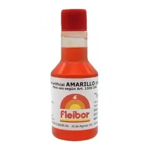COLORANTE FLEIBOR LIQUIDO AMARILLO X 30CC
