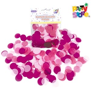 CONFETTI CIRCULOS FRESAS (Bolsa x 15 grs.)