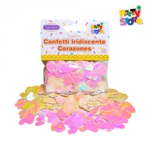 CONFETTI IRIDISCENTE CORAZONES