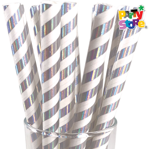 MAXI SORBETES DE POLIPAPEL IRIDISCENTES x 12 unidades