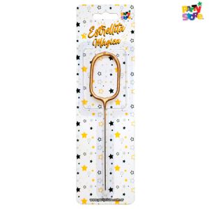 NUMERO ESTRELLITA MAGICA® DORADA 0