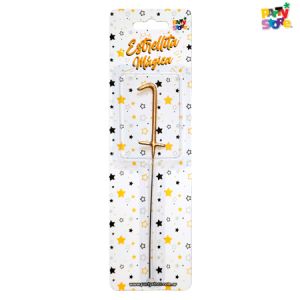NUMERO ESTRELLITA MAGICA® DORADA 1