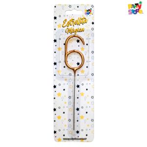 NUMERO ESTRELLITA MAGICA® DORADA 6