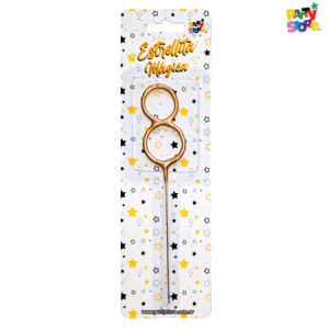 NUMERO ESTRELLITA MAGICA® DORADA 8
