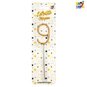 NUMERO ESTRELLITA MAGICA® DORADA 9