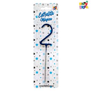 NUMERO ESTRELLITA MAGICA® CELESTE 2