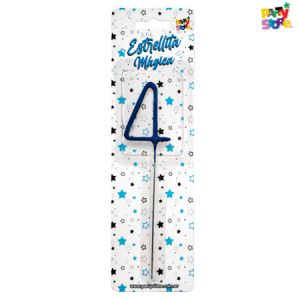 NUMERO ESTRELLITA MAGICA® CELESTE 4