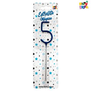 NUMERO ESTRELLITA MAGICA® CELESTE 5
