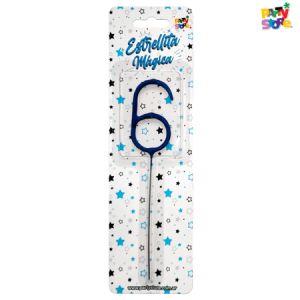 NUMERO ESTRELLITA MAGICA® CELESTE 6