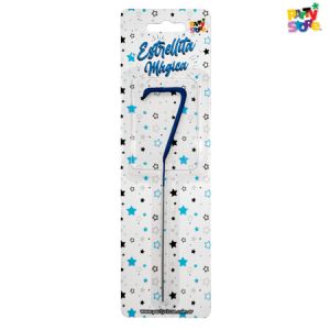 NUMERO ESTRELLITA MAGICA® CELESTE 7