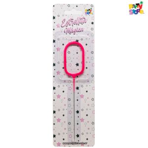 NUMERO ESTRELLITA MAGICA® ROSA 0
