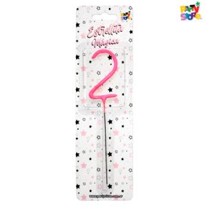 NUMERO ESTRELLITA MAGICA® ROSA 2