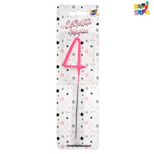 NUMERO ESTRELLITA MAGICA® ROSA 4