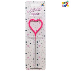 ESTRELLITA MAGICA® ROSA FORMA CORAZON
