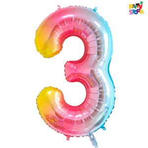 GLOBO METALIZADO CHICO MULTICOLOR 3