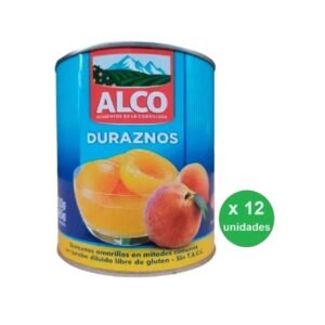 DURAZNO ALCO MITAD X 850GR X 12UN
