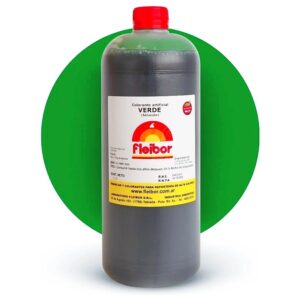 COLORANTE FLEIBOR LIQUIDO VERDE X 1LT