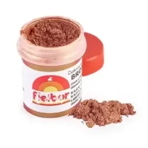 COLORANTE FLEIBOR POLVO BRILLANTE X 4GR BRONCE