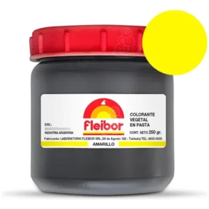 COLORANTE FLEIBOR PASTA AMARILLO X 250GR