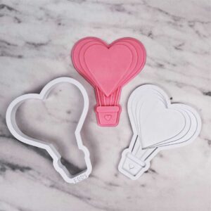 Molde (Sello) Plástico para Estampado Multicapa Globo Aerostático F001