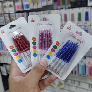 Velas para Cumpleaños x 10un