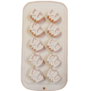 MOLDE SILICONA 10 MURCIELAGOS HALLOWEEN