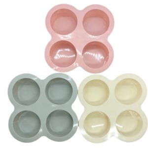 MOLDE SILICONA 4 CIRCULOS OREOS