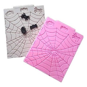 MOLDE SILICONA TELARAÑA c/3 ARAÑAS