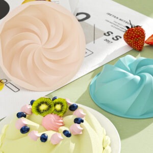 MOLDE SILICONA TORTERA REMOLINO (1I12)