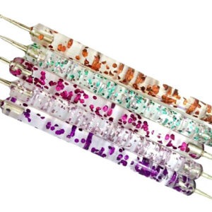 PACK 5 BOLILLOS o PUNTEROS GLITTER ELOISE