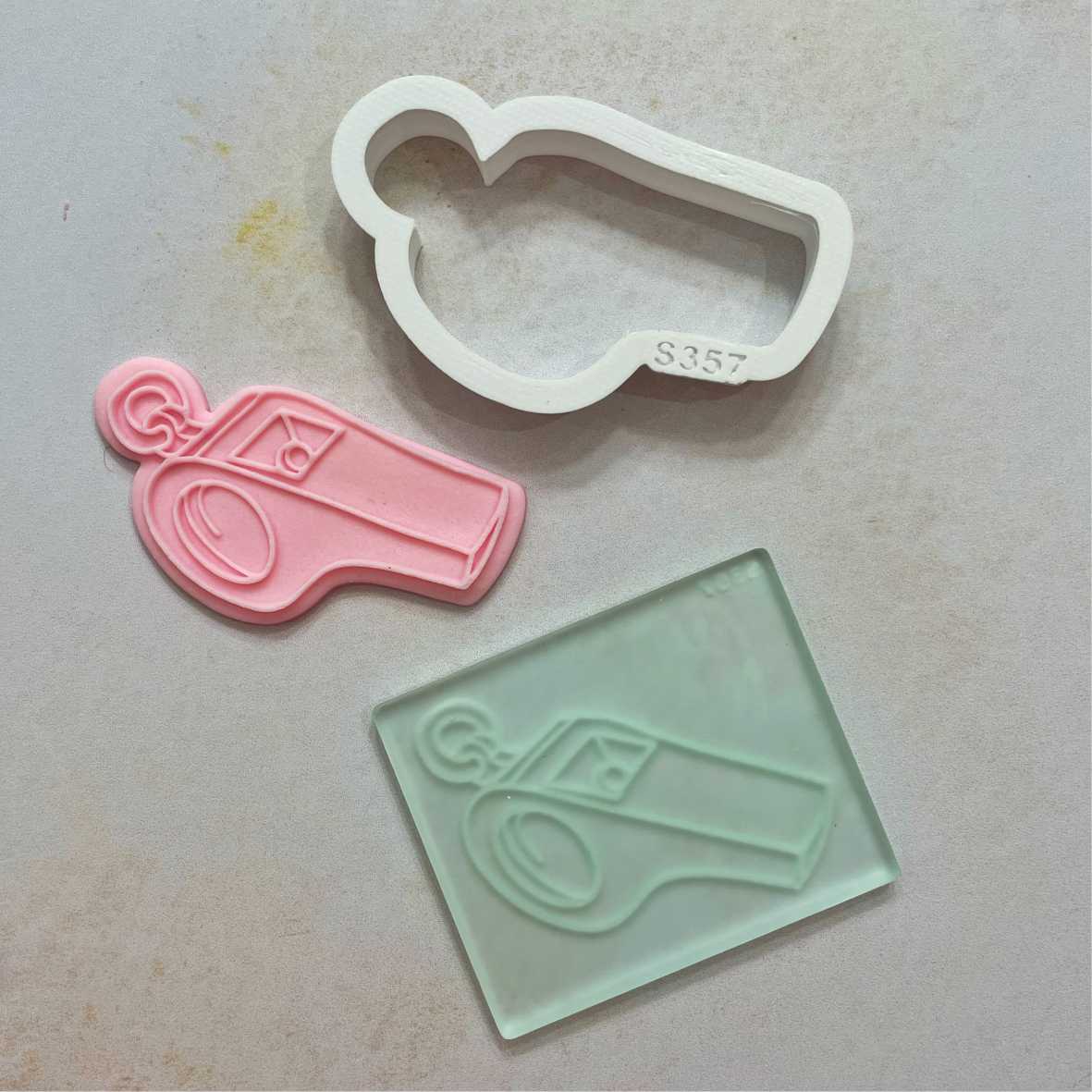 Sello Silbato S357 – Incluye Cortante