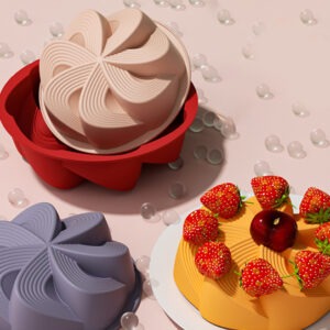 MOLDE SILICONA TORTERA REMOLINO SAVARIN (1G12)