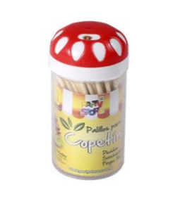 PALILLERO PLASTICO x 100 un.