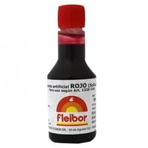 COLORANTE FLEIBOR LIQUIDO ROJO X 30CC