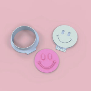 Molde (Sello) Plástico para Estampado Multicapa Emoji F017