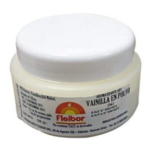 ESENCIAS FLEIBOR POLVO X 50GR VAINILLA
