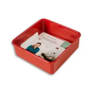 Molde Isa Cuadrado Desmontable 21 Cm Ladrillo Wilton