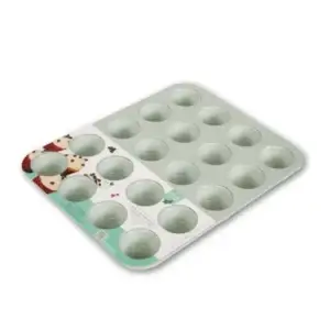 Placa Isa 20 Mini Cupcakes Menta Wilton