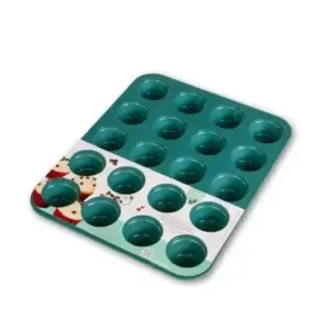 Placa Isa 20 Mini Cupcakes Petróleo Wilton