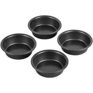 Mini Moldes Para Tortas Redondas Set X 4 UN Perfect Results
